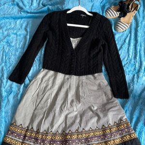 Black For Love & Lemons ❤️ 🍋 cardigan with a V-Neck